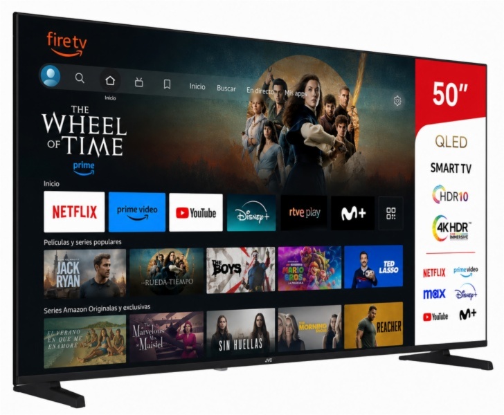 TV QLED JVC LT-50VRQ3605