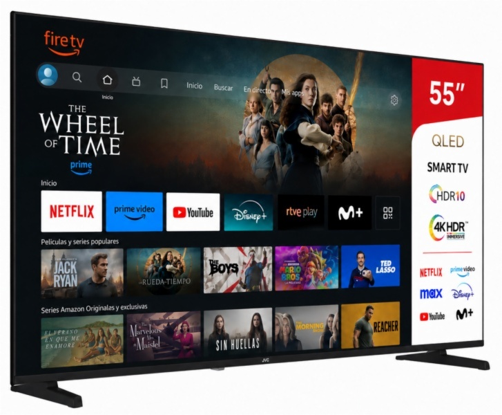 TV QLED JVC LT-55VRQ3605