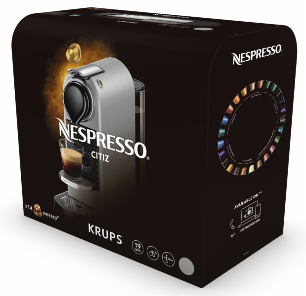 CAFETERA CAPSULAS KRUPS XN741BECO CITIZ