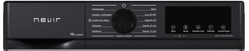 LAVADORA NEVIR NVR-WMFL1410INA-BC