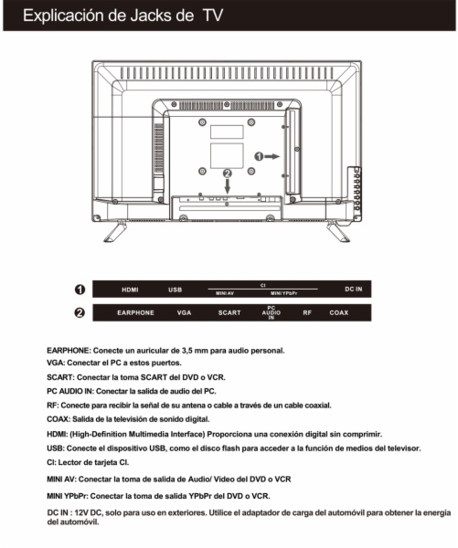 TELEVISOR LED NEVIR NVR-7712-24RD2-N