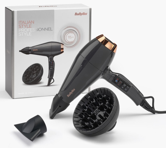 SECADOR BABYLISS 6719DE AIR PRO 2200