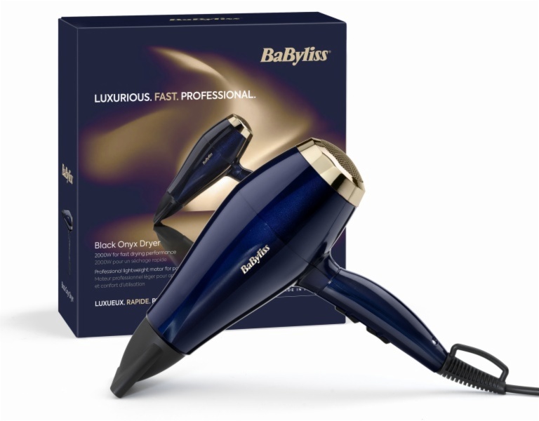 SECADOR BABYLISS 5911E BLACK ONYX