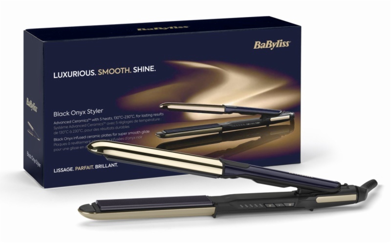 PLANCHA PELO BABYLISS ST484E BLACK ONYX
