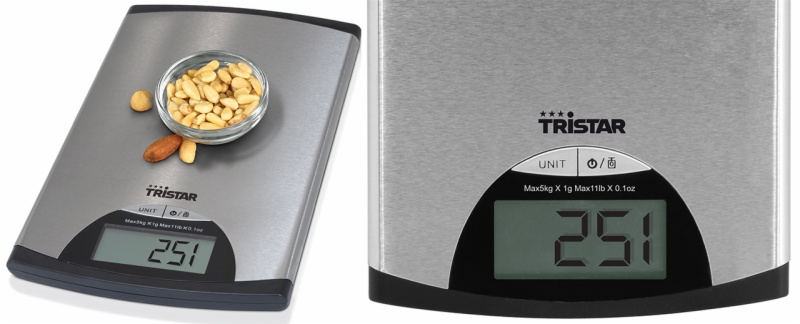 BASCULA COCINA TRISTAR KW-2435