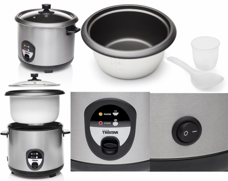 COCINA VAPOR TRISTAR RK-6129 ARROCERA INO