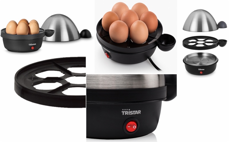 CUECEHUEVOS TRISTAR EK-3076 INOX