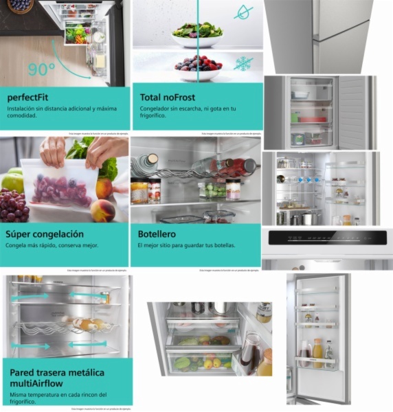FRIGORIFICO COMBI SIEMENS KG39NVICG