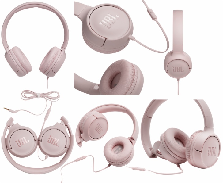 AURICULARES JBL TUNE 500 PINK