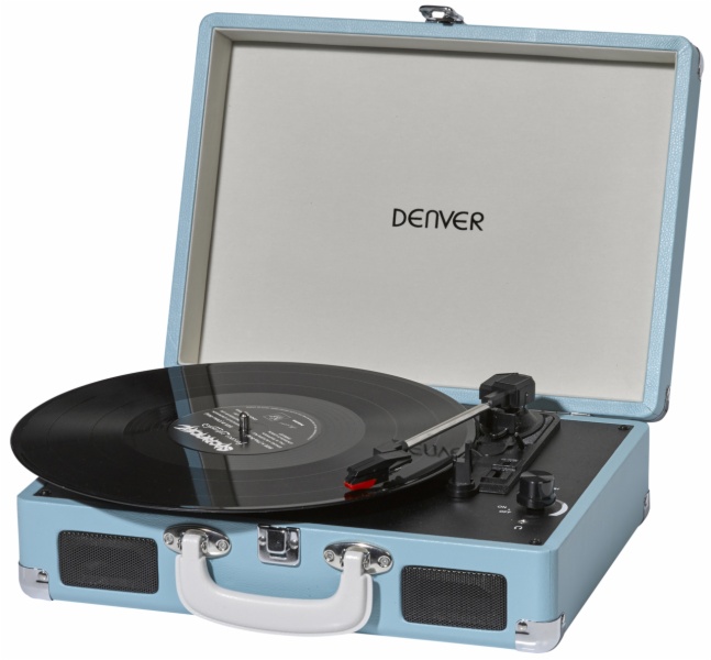 GIRADISCOS DENVER VPL-120 BLU