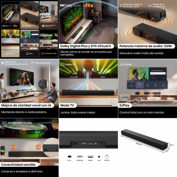 BARRA SONIDO HISENSE HS1000