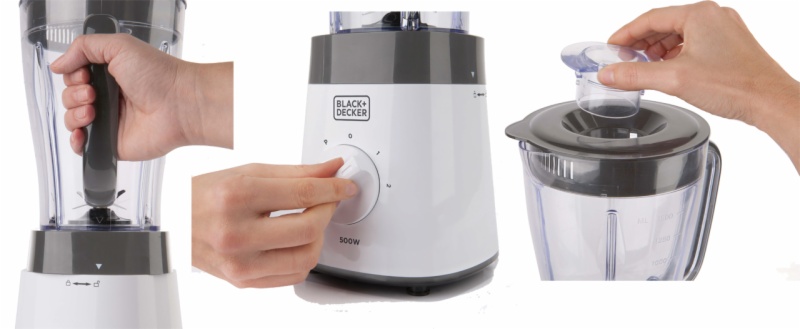 BATIDORA VASO BLACK&DECKER BXJB500E