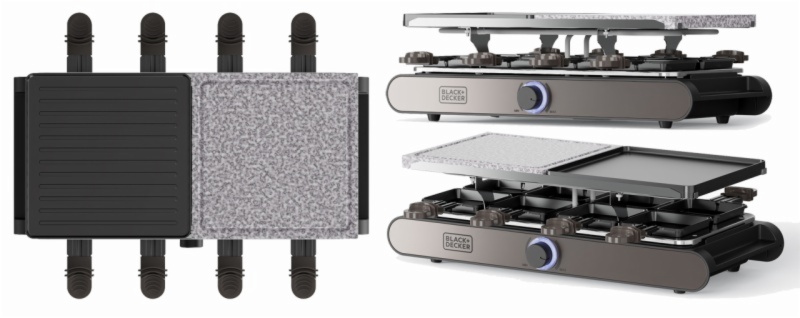 RACLETTES BLACK&DECKER BXFC1400E