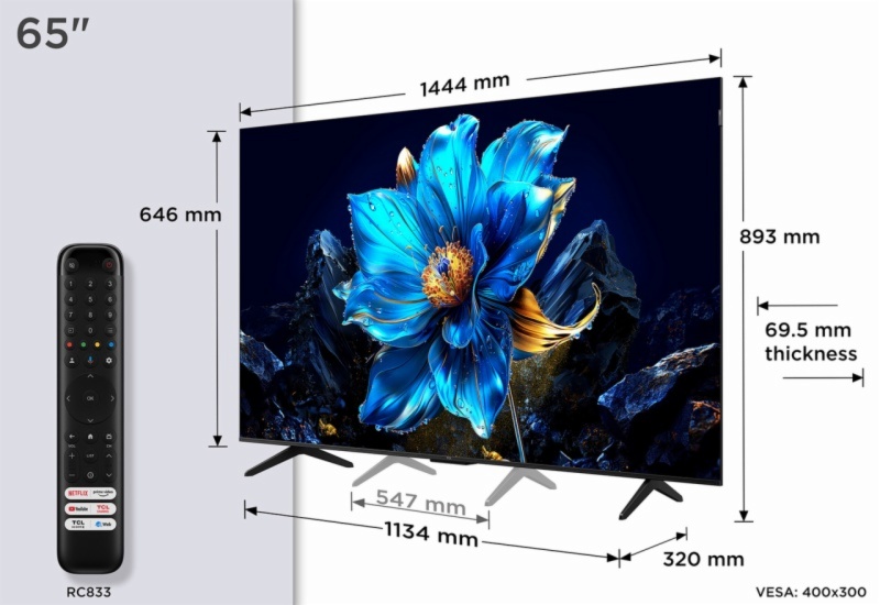 TELEVISOR LED TCL 65P7K