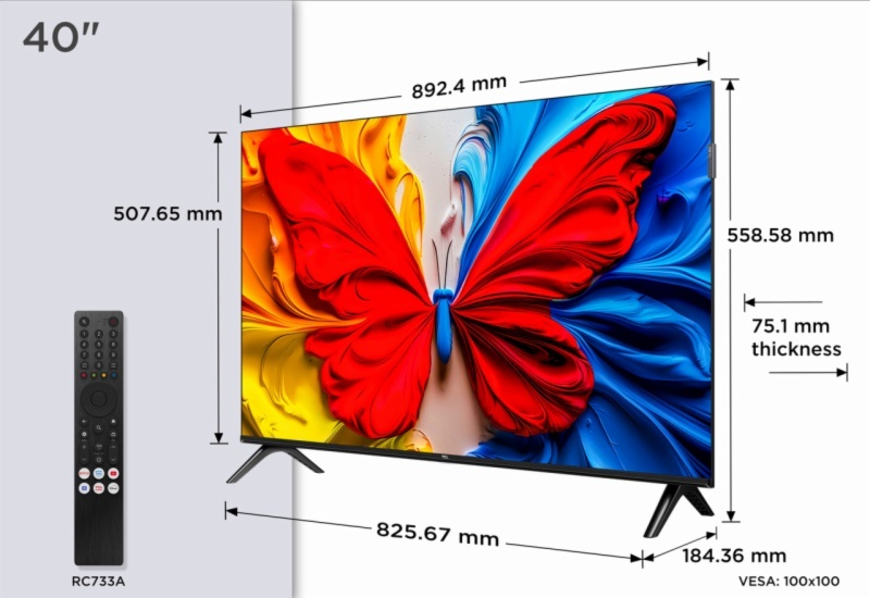 TELEVISOR LED TCL 40S5K