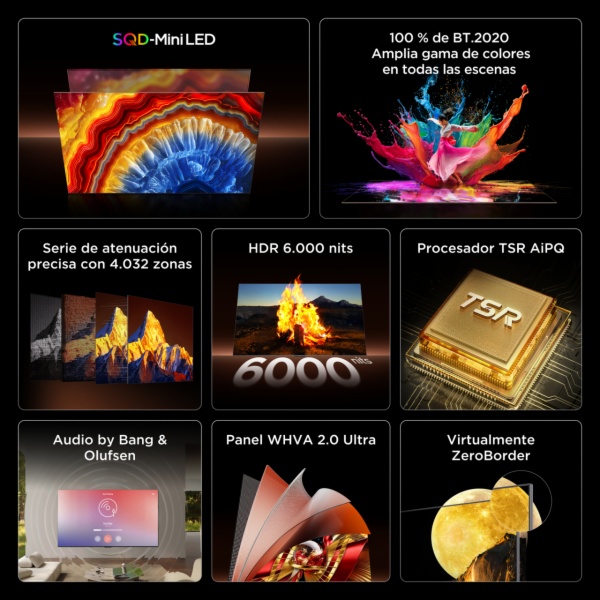 TV MINILED TCL 55C8L