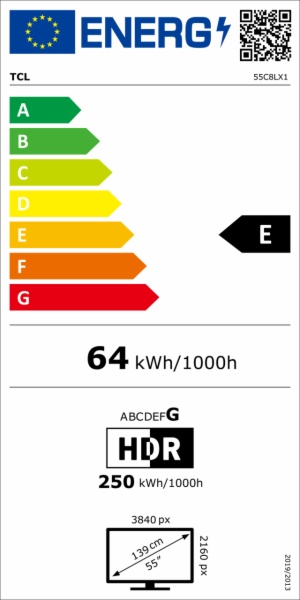 TV MINILED TCL 55C8L