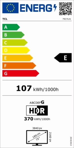 TV MINILED TCL 75C7L
