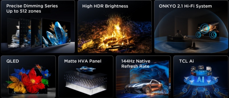 TV MINILED TCL 98P8L