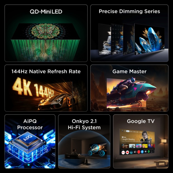 TV MINILED TCL 85C6K PRO