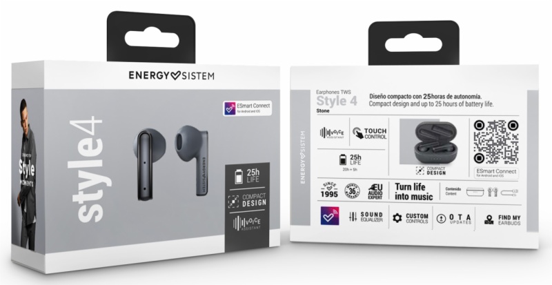 AURICULARES ENERGY SIST. EARP.TRUE WIR.STYLE4