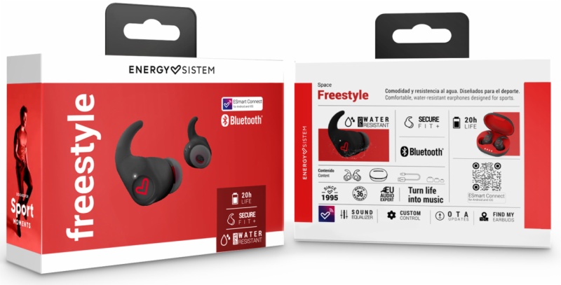 AURICULARES ENERGY SIST. FREESTYLE