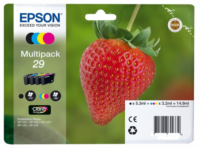 CARTUCHO IMPRESORA EPSON Nº29 FRESA PACK