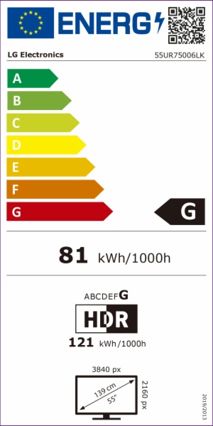 TELEVISOR LED LG 55UR75006LK