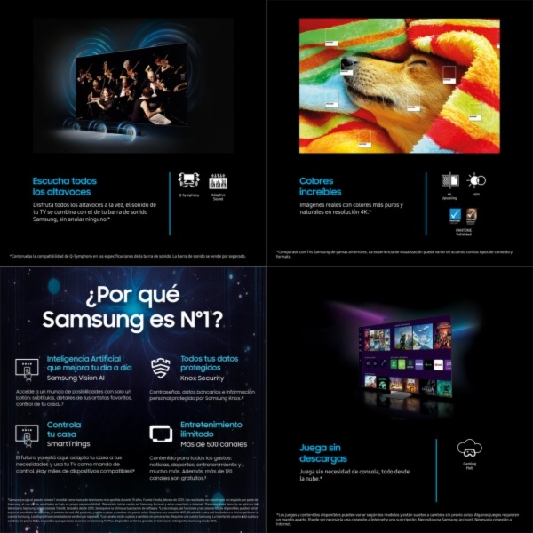 TELEVISOR LED SAMSUNG TU65U7025FKXXC