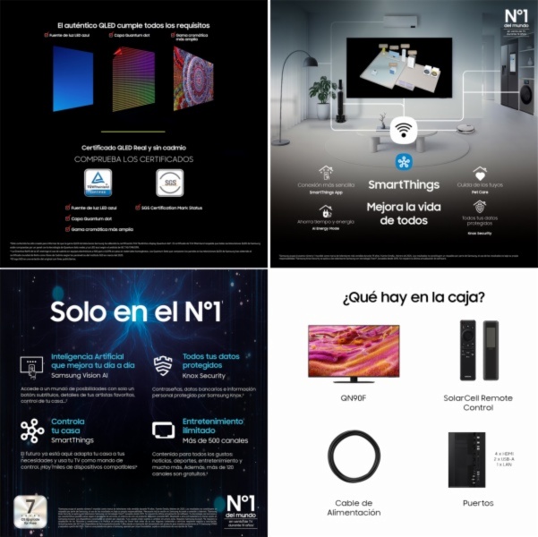 TELEVISOR LED SAMSUNG TQ50QN90FATXXC