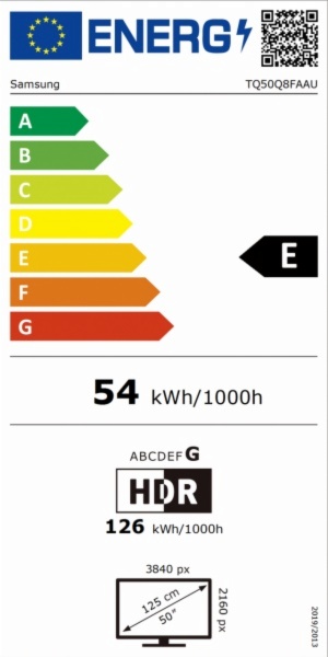 TELEVISOR LED SAMSUNG TQ50Q8FAAUXXC