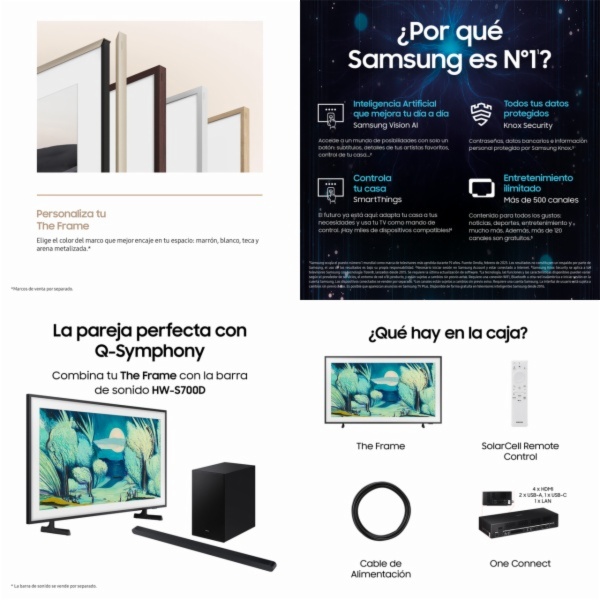 TELEVISOR LED SAMSUNG TQ65LS03FAUXXC