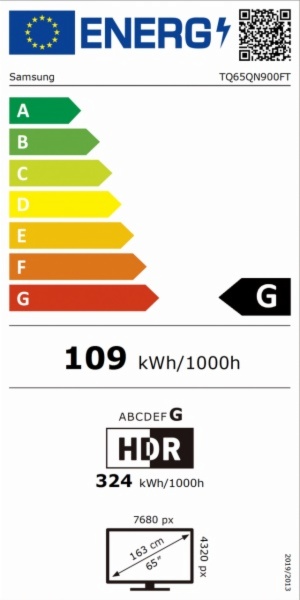 TELEVISOR LED SAMSUNG TQ65QN900FTXXC