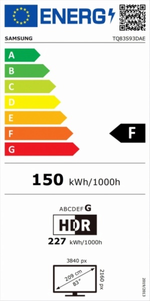 TELEVISOR OLED SAMSUNG TQ83S93DAEXXC