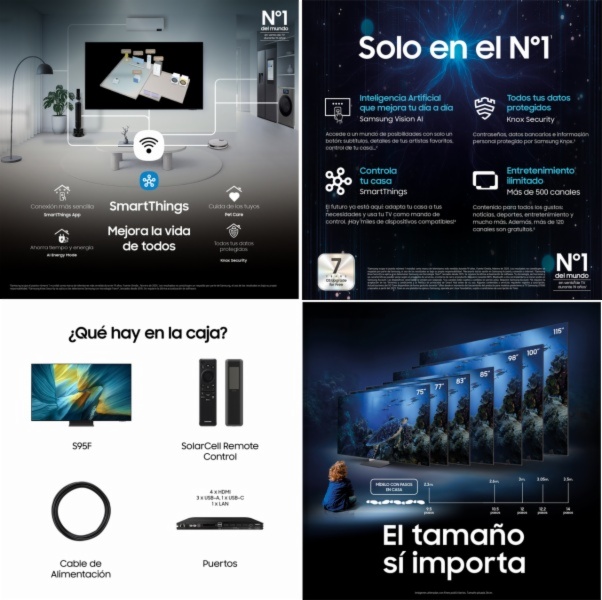 TELEVISOR OLED SAMSUNG TQ83S95FAEXXC