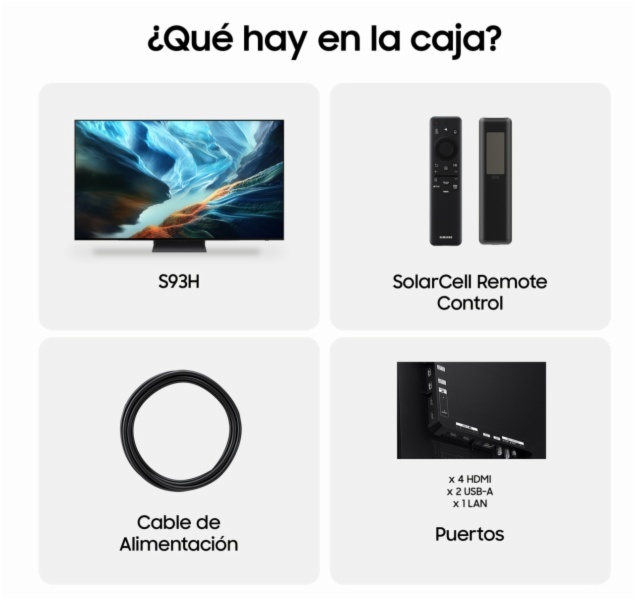 TELEVISOR OLED SAMSUNG TQ65S93HAEXXC