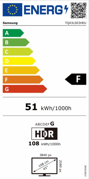 TV QLED SAMSUNG TQ43LS03HEUXXC