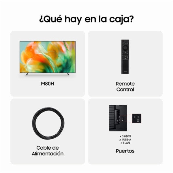 TV MINILED SAMSUNG TU85M80HAUXXC
