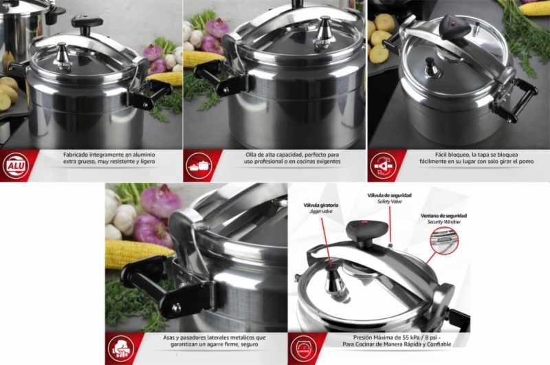 OLLA PRESION MAGEFESA CHEF 15L