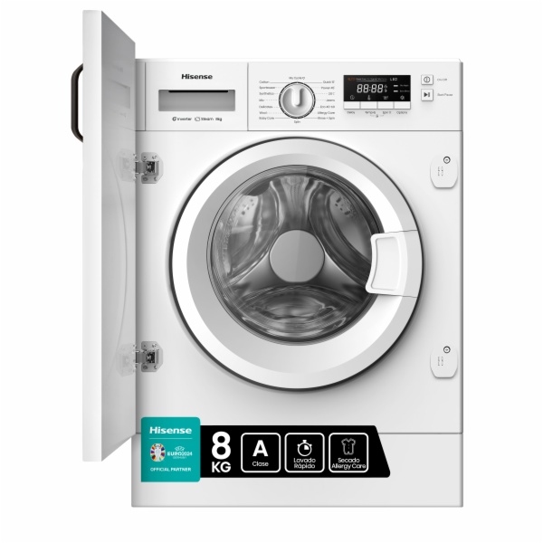 LAVADORA HISENSE WF3M841BWIES