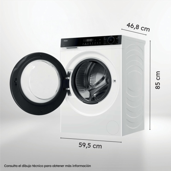 LAVADORA HAIER HW80-BP14357TUIB