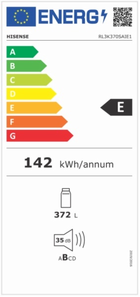 FRIGORIFICO HISENSE RL3K370SAIE1