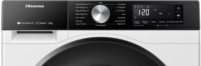 LAVADORA HISENSE WF3S1243BW3
