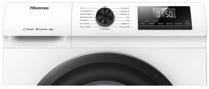 LAVADORA HISENSE WF1Q1041BW