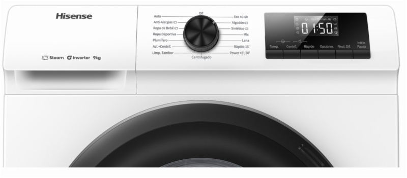 LAVADORA HISENSE WF1Q9041BW