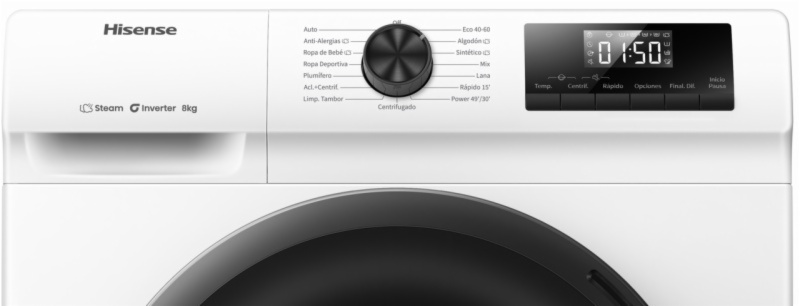 LAVADORA HISENSE WF1Q8041BW