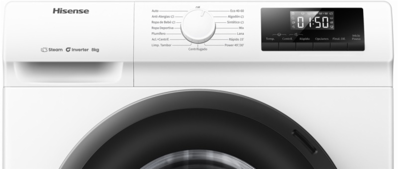 LAVADORA HISENSE WF1Q8041BW1