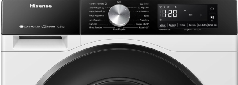 LAVADORA HISENSE WF3S1043BW1