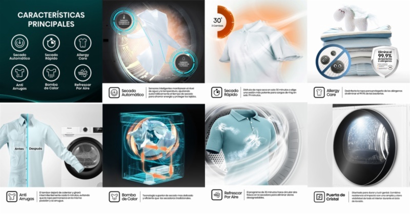 SECADORA CONDENSACION HISENSE DHQE900UWDC