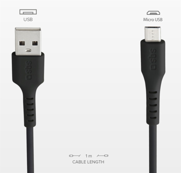 ACCESORIO TELEFONO SBS CABLE USB-mUSB